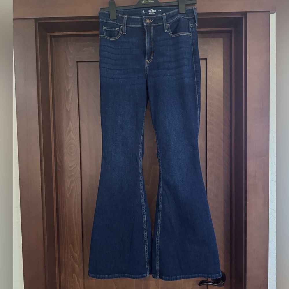 Hollister Dark Blue Flare Jeans